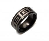 Greek Black ring