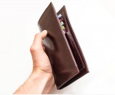 Длинный кошелёк Newman коричневый