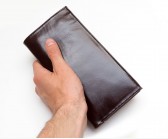 Длинный кошелёк Torrini коричневый
